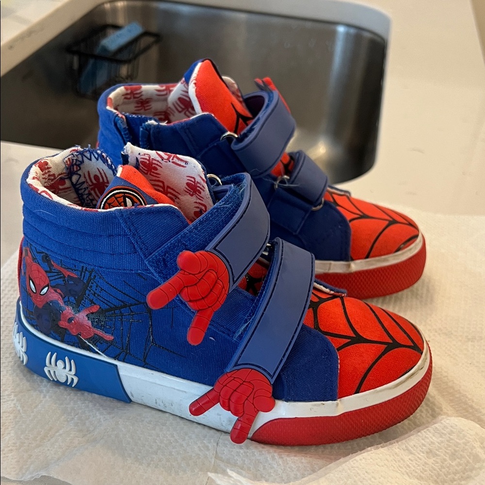 Spider-Man Kids Shoes - Blue and Red